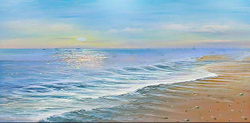 Tropical Seascape painting on canvas TSS0102