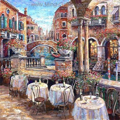 Venice painting on canvas VEN0007