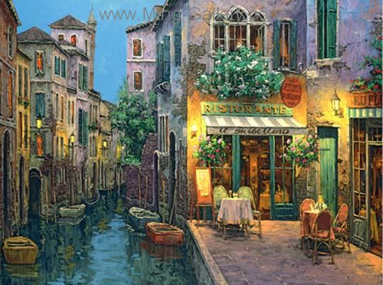 Venice painting on canvas VEN0009