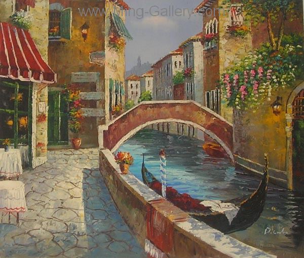 Venice painting on canvas VEN0018
