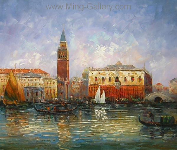 Venice painting on canvas VEN0024