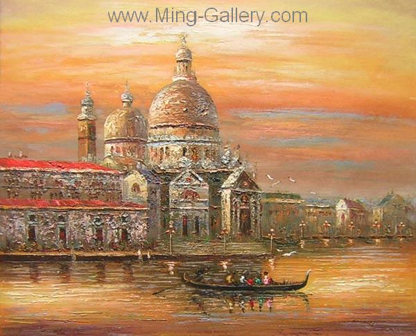 Venice painting on canvas VEN0025