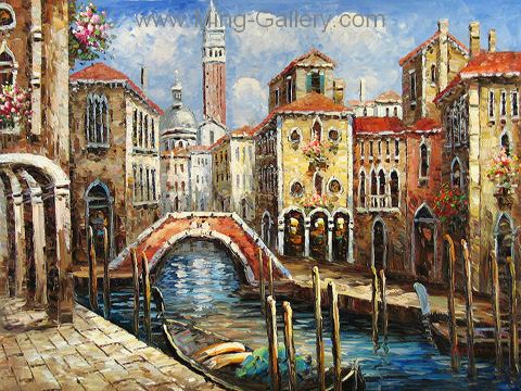 Venice painting on canvas VEN0029