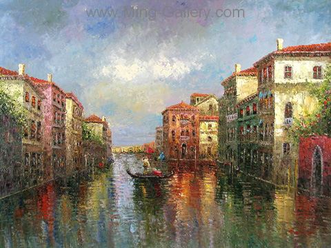 Venice painting on canvas VEN0038