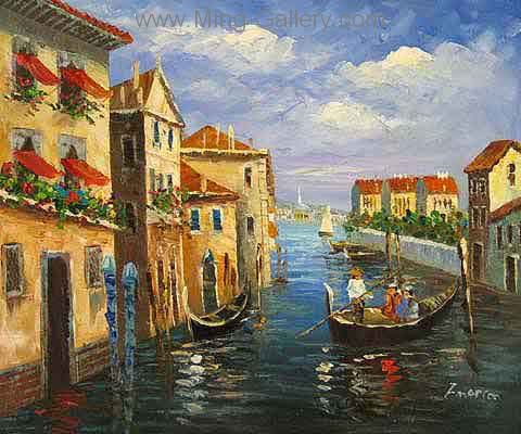 Venice painting on canvas VEN0042