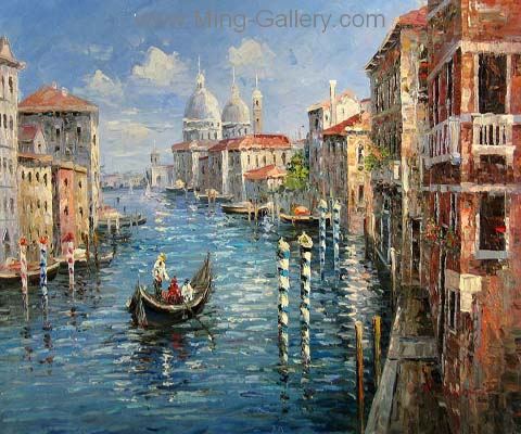Venice painting on canvas VEN0043