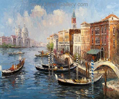 Venice painting on canvas VEN0044