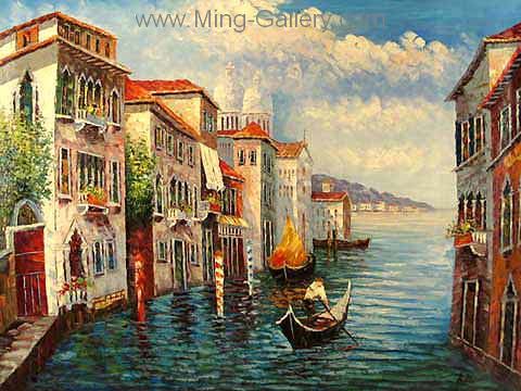 Venice painting on canvas VEN0047