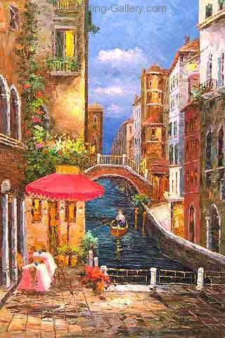 Venice painting on canvas VEN0051