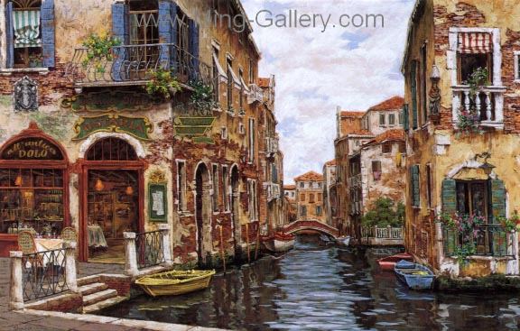 Venice painting on canvas VEN0068