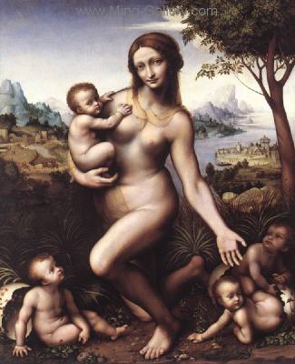 Leonardo da Vinci replica painting VIN0008