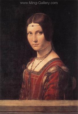 Leonardo da Vinci replica painting VIN0011