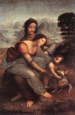Leonardo da Vinci replica painting VIN0017