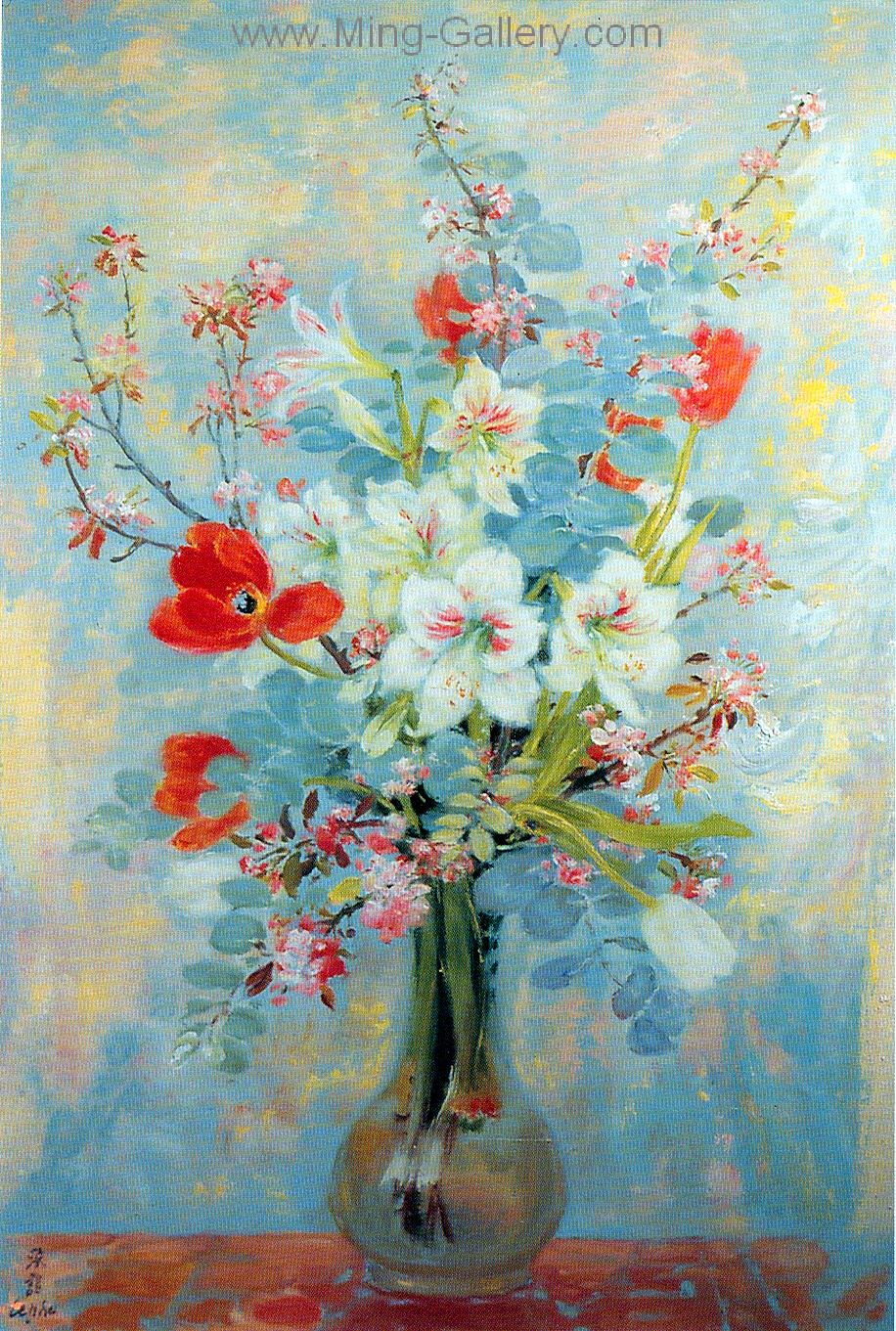 Vietnamese Le Pho painting on canvas VNL0014