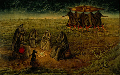 Remedios Varo replica painting Varo45