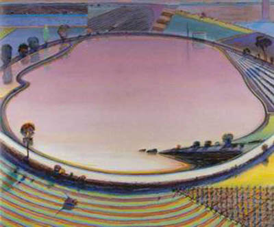 Wayne Thiebaud replica painting WTH0001