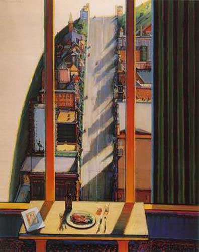 Wayne Thiebaud replica painting WTH0004