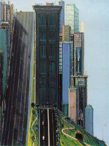 Wayne Thiebaud replica painting WTH0005