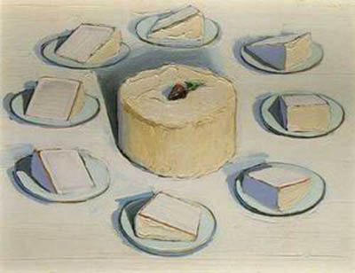 Wayne Thiebaud replica painting WTH0009