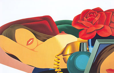 Tom Wesselmann replica painting Wes2