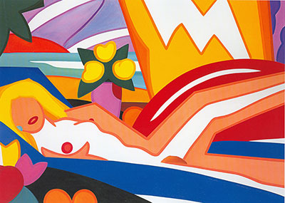 Tom Wesselmann replica painting Wes5