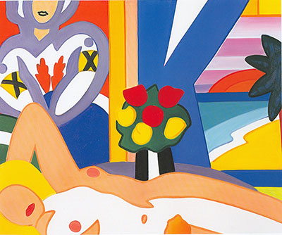 Tom Wesselmann replica painting Wes6