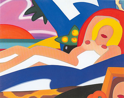 Tom Wesselmann replica painting Wes8