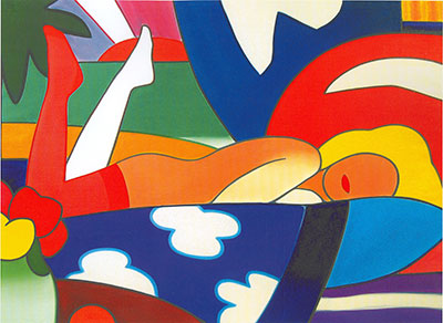 Tom Wesselmann replica painting Wes9