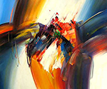 Abstract painting on canvas AEA0070