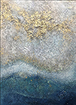 Abstract Textured painting on canvas AEA0124