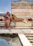  Alma-Tadema,  AML0030 Alma-Tadema Reproduction Art Oil Painting