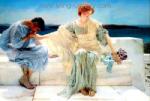  Alma-Tadema,  AML0045 Alma-Tadema Reproduction Art Oil Painting