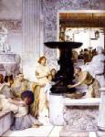  Alma-Tadema,  AML0052 Alma-Tadema Reproduction Art Oil Painting