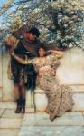  Alma-Tadema,  AML0061 Alma-Tadema Reproduction Art Oil Painting