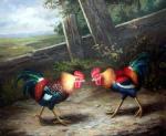 Birds painting on canvas ANB0010