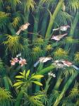 Birds painting on canvas ANB0013