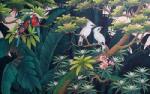 Birds painting on canvas ANB0014