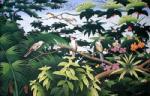 Birds painting on canvas ANB0016