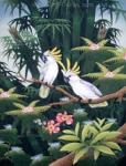 Birds painting on canvas ANB0023