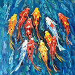  ,  ANF0006 Fish Painting for sale