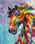  ,  ANH0021 Horse Painting for Sale