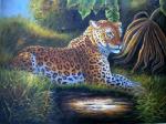  ,  ANL0020 Wildlife Art Painting