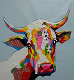 Cows painting on canvas ANW0006