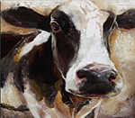 Cows painting on canvas ANW0007