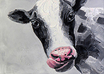 Cows painting on canvas ANW0009