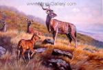  ,  ANX0002 Oil Painting of Deer