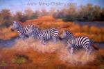  ,  ANZ0002 Painting of Zebra for Sale