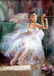  ,  BAL0021 Painting of Ballet Dancers Art for Sale