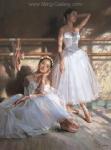 Ballet painting on canvas BAL0023