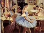  ,  BAL0033 Painting of Ballet Dancers Art for Sale